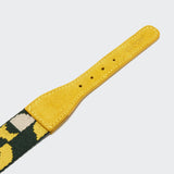 Dog Collar Wide Maksimir Park Green/Yellow