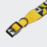 Dog Collar Wide Maksimir Park Green/Yellow