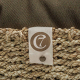 Hundekorb Lazy Canvas Olive