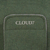 Dog Coat Brooklyn Long Flannel Fern Green