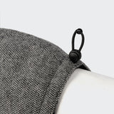 Dog Coat Brooklyn Long Tweed Black