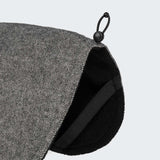 Dog Coat Brooklyn Long Tweed Black