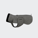 Dog Coat Brooklyn Long Tweed Black