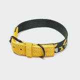 Dog Collar Maksimir Park Green/Yellow