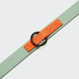 Hundeleine verstellbar BioThane Ipanema Mint-Neon Orange