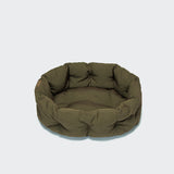 Hundekorb Lazy Canvas Olive