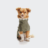 Dog Raincoat Helgoland Olive