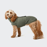 Dog Sweater Fleece Derby Khaki
