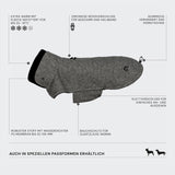 Dog Coat Brooklyn Tweed Black