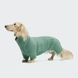 Hundepullover Dackel Fleece Cornwall Dusty Green