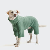 Dog Sweater Fleece Cornwall Dusty Green