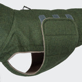 Hundemantel Dackel Brooklyn Flanell Fern Green
