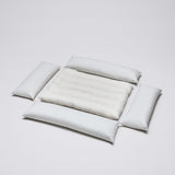 Cloud7 Hunde Bett Sleepy Deluxe Tweed Grey Matratze & Seitenelemente