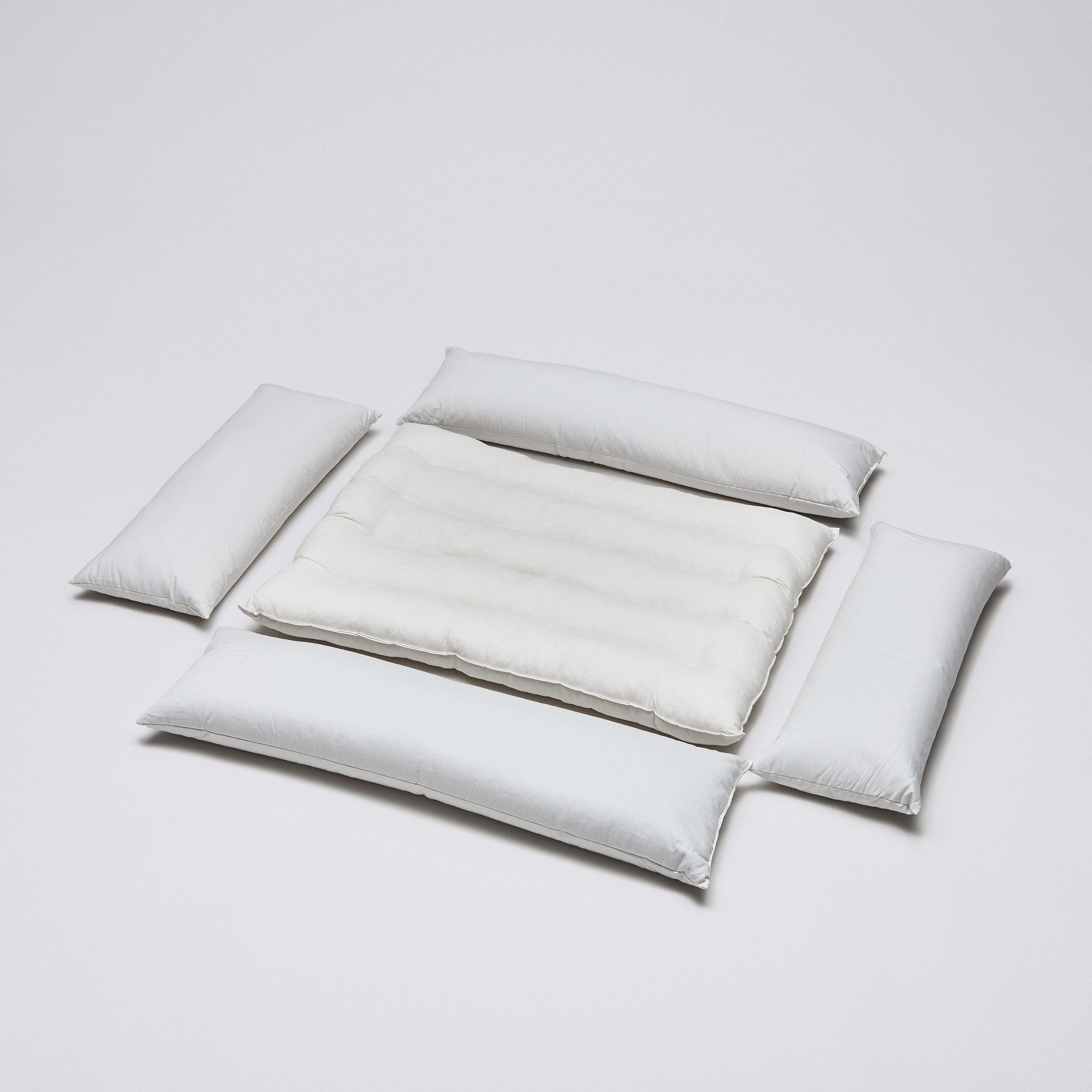 Cloud7 Hunde Bett Sleepy Deluxe Tweed Grey Matratze & Seitenelemente