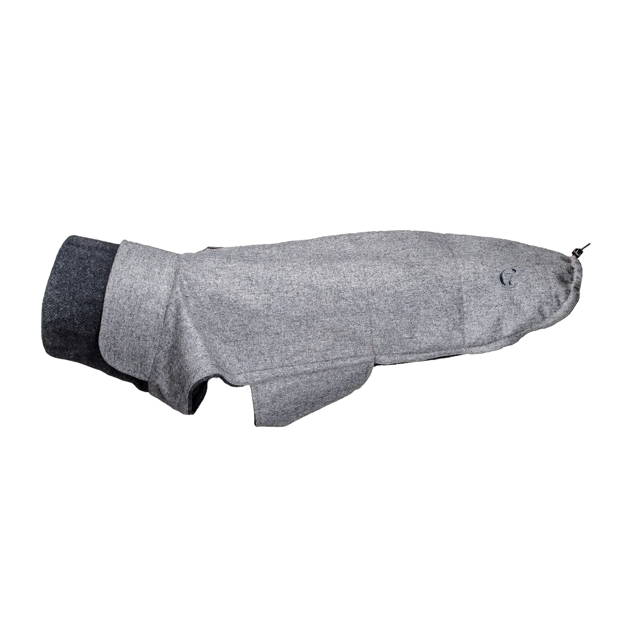 Windhundmantel Cambridge Wasserdicht Flanell Gray