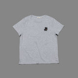 Graues T-Shirt mit Hund
