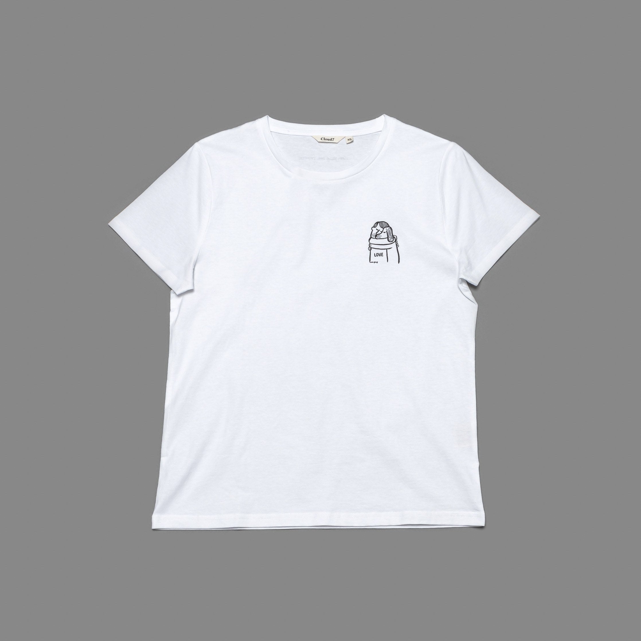 RESC7UE T-Shirt Love White