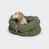 Hundebett LTTL Snoozy Linen-Mix Moss