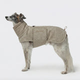 Windhundmantel Brooklyn Long Tweed Beige