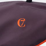 Hunderegenmantel AKTIV Aubergine/Orange