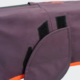 Hunderegenmantel AKTIV Aubergine/Orange