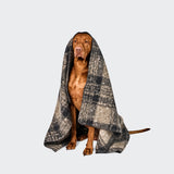 Dog Blanket Bouclé Tartan