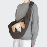 Dog Sling Bag LTTL PufferDark Grey/Khaki