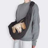 Dog Sling Bag LTTL PufferDark Grey/Khaki