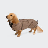 Dachshund Coat Brooklyn Houndstooth