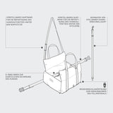 Portable Dog Car Seat Getaway Light Graphite
