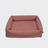 Hundebett Sleepy Linen-Mix Faded Rose Mélange