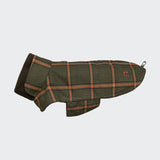 Dog Coat Brooklyn Flannel Tartan Green