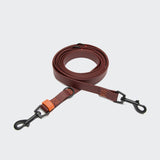 Adjustable Dog Leash BioThane Ipanema Dark Aubergine