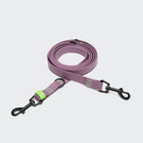 Adjustable Dog Leash BioThane Ipanema Lilac