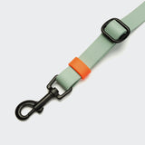Hands Free Dog Leash BioThane Ipanema Mint-Neon Orange