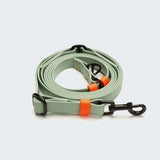 Hands Free Dog Leash BioThane Ipanema Mint-Neon Orange