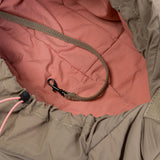 Dog Sling Bag LTTL Puffer Khaki/Peach