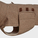 Hundemantel Dackel Brooklyn Flanell Hazel