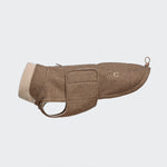 Hundemantel Dackel Brooklyn Flanell Hazel