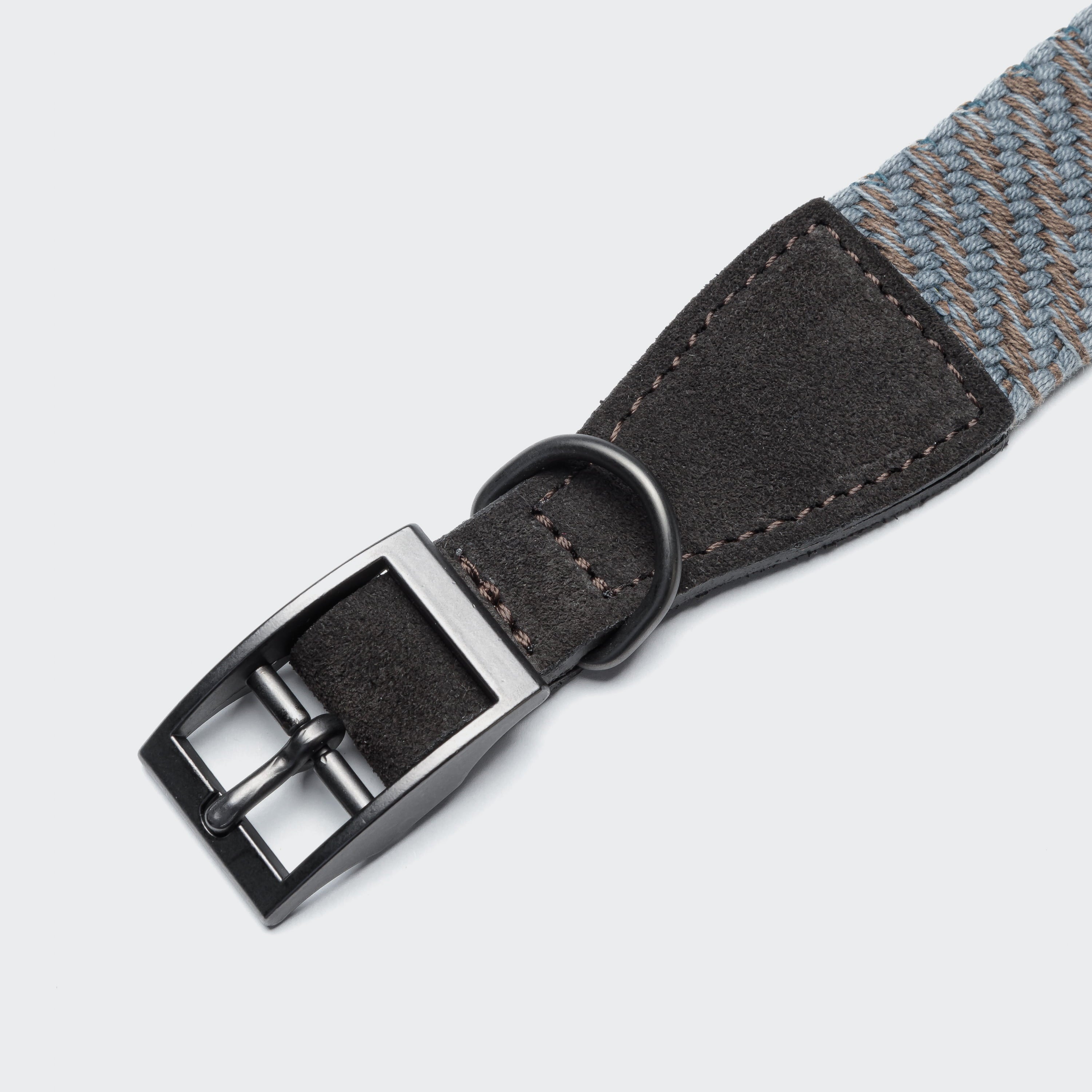 Hundehalsband Grunewald Blue - Coffee