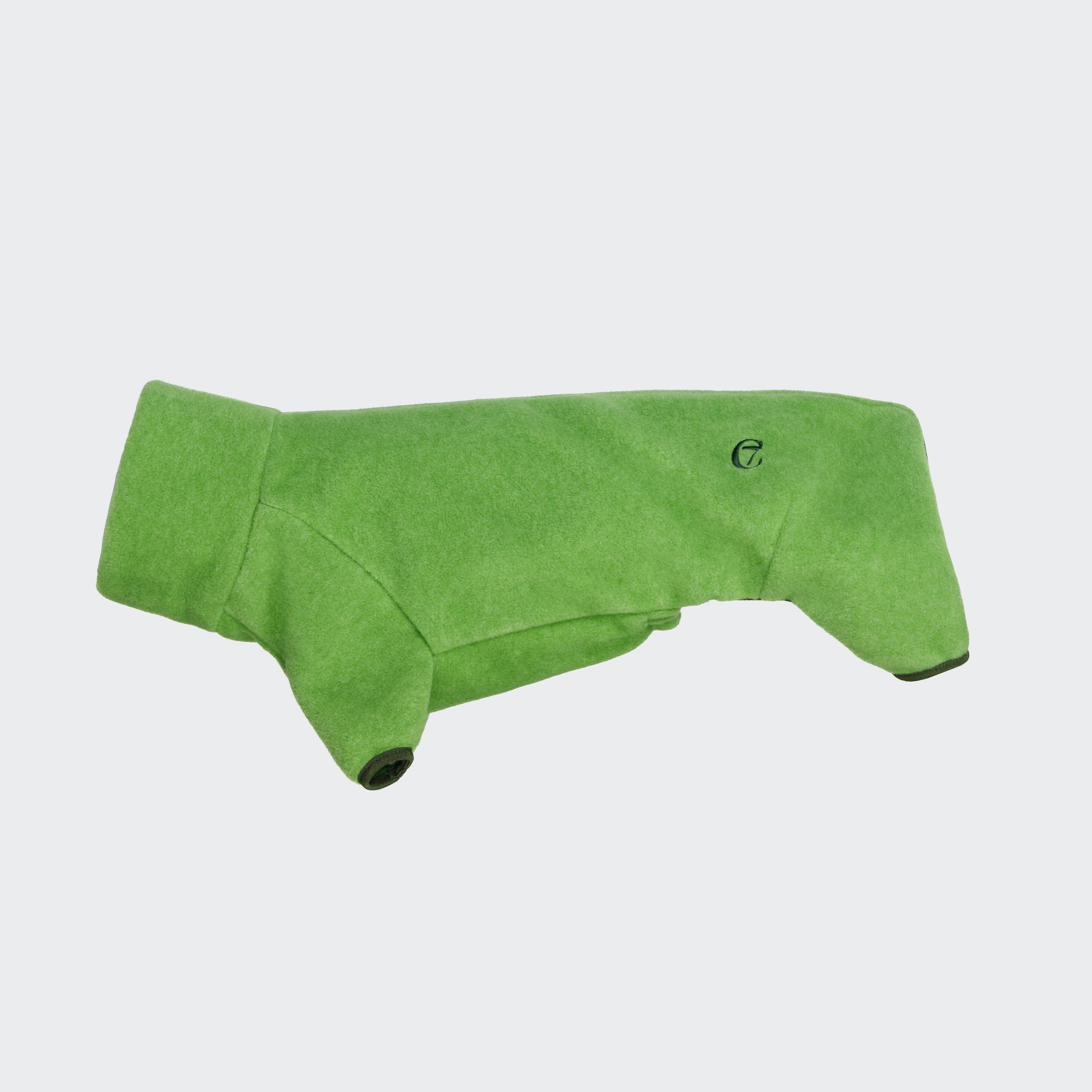 Hundepullover Dackel Fleece Cornwall Lime Green