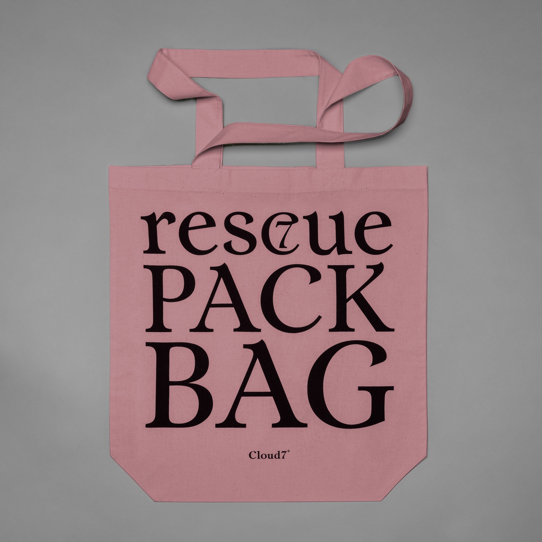 Rosa Statement Shopper für Charity-Zwecke