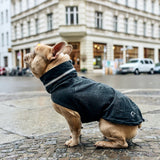 Hunderegenmantel London Fr. Bulldogge Slate